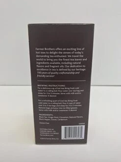 Farmer Brothers Premium: Chai Spice Hot Tea, 2/25 Ct Tea Boxes -Drinks Shop 81cikjmfhsl. sy679 2