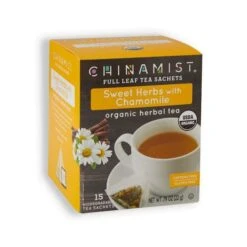 Drinks Shop -Drinks Shop china mist organic sweet herbs with chamomile herbal tea sachets 15 count box 1 1 1 1