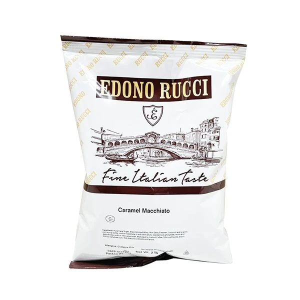 Edono Rucci Caramel Macchiato Cappuccino Mix, 4/2 Lb Bags 4 Edono Rucci Caramel Macchiato Cappuccino Mix, 4/2 Lb Bags - Image 2