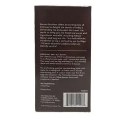 Farmer Brothers Premium: Green Tea, 2/25 Ct Tea Boxes 11 Farmer Brothers Premium: Green Tea, 2/25 Ct Tea Boxes -Drinks Shop fbgreentean4 2