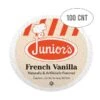 Junior's Most Fabulous French Vanilla, Medium Roast Single Single Serve 100 Ct -Drinks Shop juniors most fabulous french vanilla medium roast single single serve 100 ct1